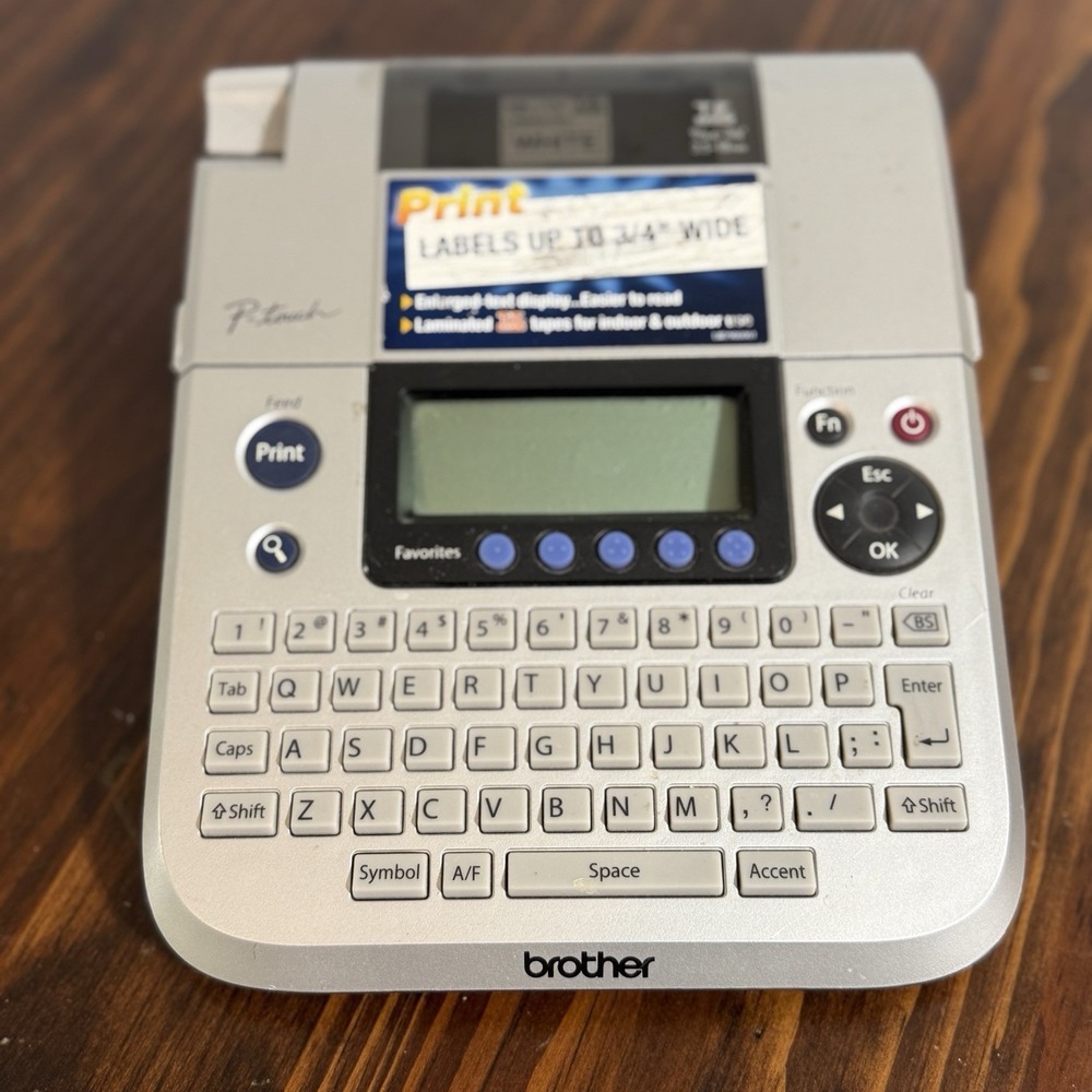 TESTED Brother‎ P-Touch PT-1830 Label Maker Thermal Printer Working